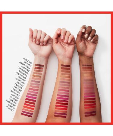 Maybelline Color Sensational Lipstick  Lip Makeup  Cream Finish  Hydrating Lipstick  Nude  Pink  Red  Plum Lip Color  Brick Beat  0.15 oz  (Packaging May Vary) 122 BRICK BEAT 0.15 Ounce (Pack of 1) - Buy Online on GoSupps.com