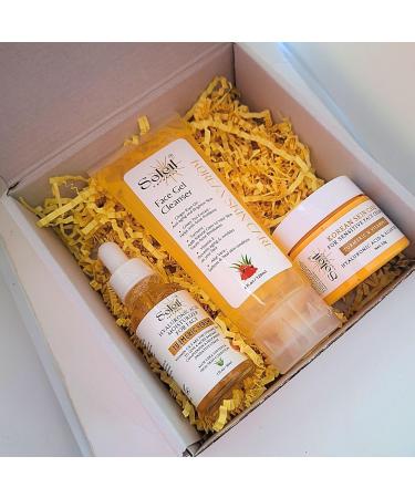 Ultimate Korean Skincare Kit | Turmeric Oil Jojoba Oil Snail Secretion & More | International Shipping - Buy Online on GoSupps.com