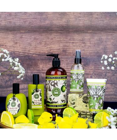 The English Soap Company Kew Gardens Hand Wash Refreshing Botanical Wash with a Rich Lather Enriched with Soothing Aloe Vera and Vitamin E Lemongrass and Lime Scent 500ml Lemongrass & Lime - Buy Online on GoSupps.com
