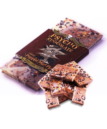 Psycho Chocolate - Chilli Poppin' Mud Pie with Naga Jolokia (Ghost Pepper) 100g