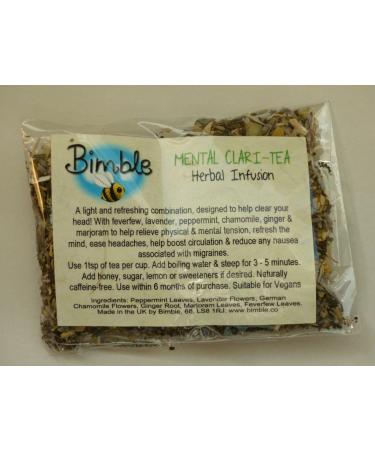 Bimble Mental Clari-Tea Refreshing Herbal Tea 25gL8