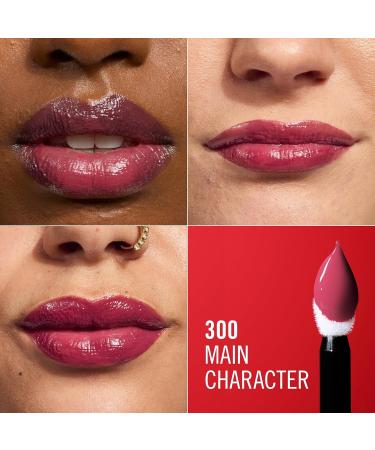 Coty Rimmel Thrill Seeker Lip Latex 300 Main Character liquid lipstick lip gloss lip color lipstick with hyaluronic acid lipstain smooth and shiny moisturizes hyaluronic acid vitamin E aloe vera 6 ml - Buy Online on GoSupps.com