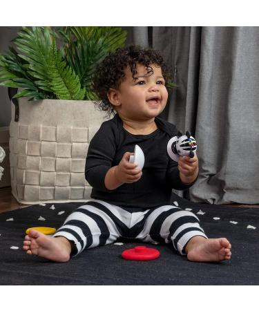 Baby Einstein Stack & Wobble Zen BPA-Free Bite Ring Toy | Cause & Effect Learning for Toddlers (3+ Months) - Buy Online on GoSupps.com