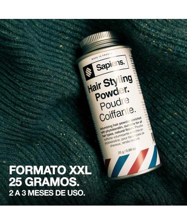  Sapiens Sapiens Men's Styling Powder Instant Volume and Texture Natural Matte Effect Made in France Invisible Hair Texturizin - Buy Online on GoSupps.com