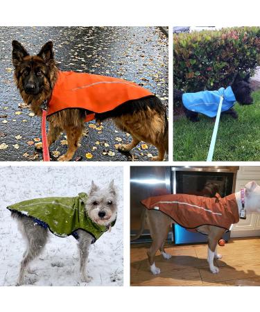 Buy Mile High Life Adjustable Waterproof Pet Jacket - XS Dark Gray | Reflective Strip & Easy Closure - Perfect for Rainy Days - Buy Online on GoSupps.com