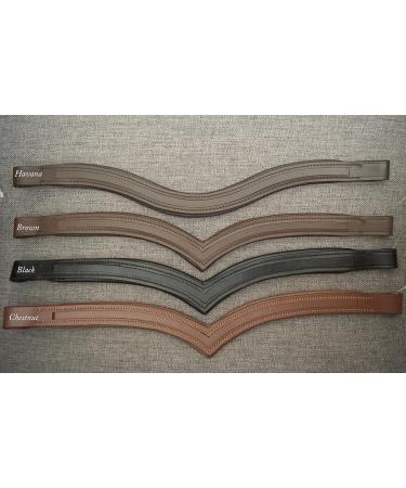 SIE U-Shaped Browbands for Horses - 43.2 cm Black Oversize (17) - International Shipping Available - Buy Online on GoSupps.com