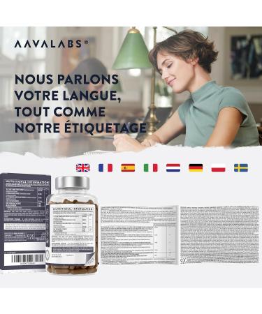 Lions Mane 18000mg 30:1 avec Cordyceps Sinensis Reishi Ganoderma et Zinc | Criniere de Lion Champignon Hericium Erinaceus Nootropique Puissant Memoire et Concentration Mushroom Complex - 120 Gelules - Buy Online on GoSupps.com