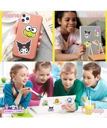 KAWAIIANS 100PCS Cute Japanese Anime Stickers for Kids, Teens, Girls, Adults - Buy Online on GoSupps.com