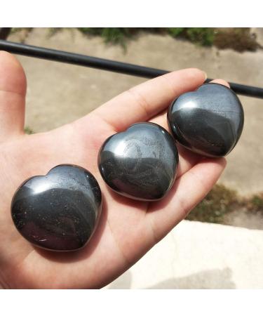 Natural Crystal Rough Home Decoration 1pcs Natural Iron ore Heart Crystal Love Heart for Stones - Buy Online on GoSupps.com