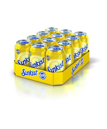Buy Sunkist Lemon Lime & Fruit Mix Soft Drink Bundle (12 x 0.33L) - Refreshing International Shipping Available! - Buy Online on GoSupps.com