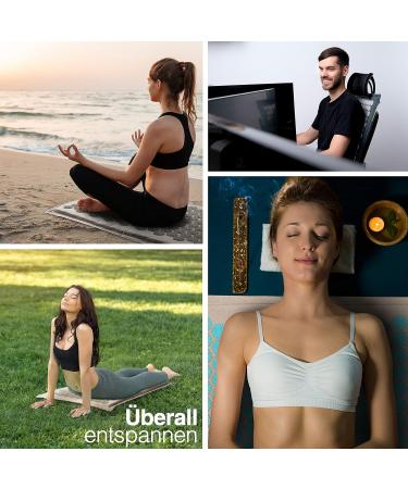 Buy Backlaxx Acupressure Mat & Pillow for Neck & Shoulder Relief | Gray Massage Mat for Relaxation | International Shipping Available - Buy Online on GoSupps.com