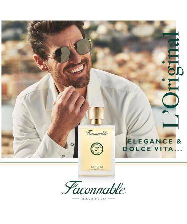 Fa onnable - L'Original 90ml (3 Fl Oz) - Eau de Toilette for Men - Aromatic & Ferny Scents - Buy Online on GoSupps.com