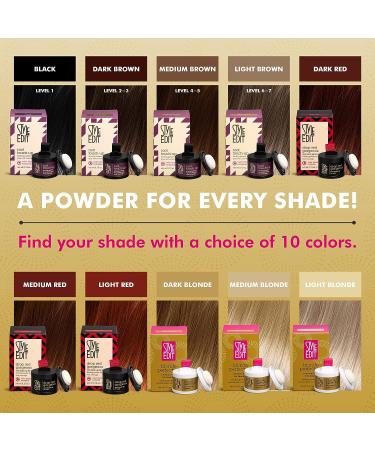 Style Edit Root Touch Up Powder - Light Blonde | Temporary Hair Color for Dark Roots | Root Concealer for Grays & Thinning Hair | Mineral Infused Powder - 0.13 oz - Buy Online on GoSupps.com