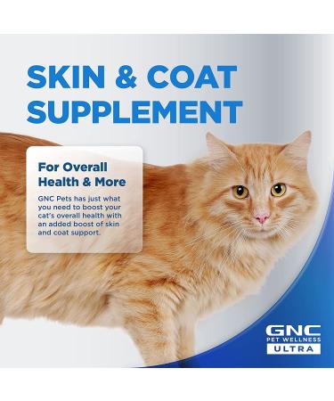 GNC Pets Ultra Cat Supplements - Chicken Flavored Soft Chews for Cat Health - 60 Count, Made in USA - Buy Online on GoSupps.com