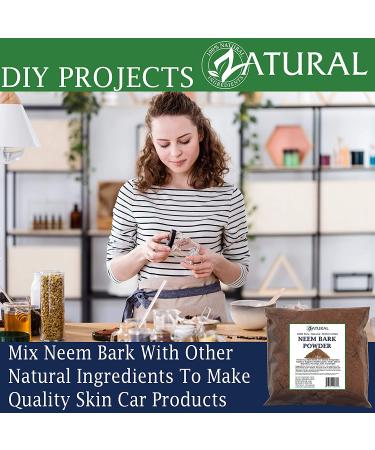16oz Neem Bark Powder for Dental and Digestion Support - Pure Tooth Powder - Buy Online on GoSupps.com