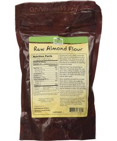 Now Foods Raw Almond Flour 10 oz | Gluten-Free, Natural & Vegan Baking - Buy Online on GoSupps.com
