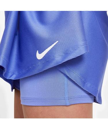 Nike Girls' NikeCourt Dri-FIT Victory Tennis Skirt - Sapphire/White (Size Large) - Buy Online on GoSupps.com