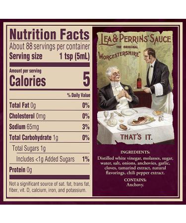 Lea & Perrins Worcestershire Sauce (15 oz) - Authentic English Recipe - Buy Online on GoSupps.com