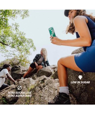 GURU Matcha Organic Energy Drinks Clean Energy Drink with Plant Based Natural Caffeine from Green Tea Low Calorie Gluten Free 140mg Caffeine Healthy Drinks Lemon Ginger 355mL (Pack of 24) - Buy Online on GoSupps.com