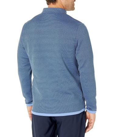 adidas Men's Microdot Quarter Zip Pullover - Collegiate Navy, XX-Large - Buy Online on GoSupps.com