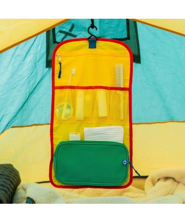 Lakeland Active Eskdale Fold Out Hanging Travel Toiletry Bag - Blue Colorblock for Men & Women - Buy Online on GoSupps.com