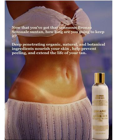Bronzo Sensuale Organic Carrot After Sun & Tan Extender Lotion 8.5 oz - Buy Online on GoSupps.com