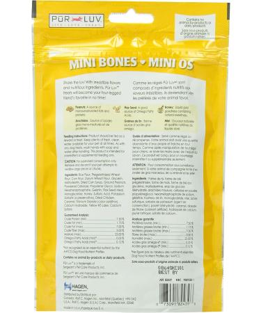 Sergeants PurLuv Peanut Butter Mini Bones 6-Ounce - Buy Online on GoSupps.com