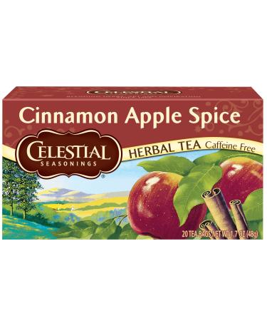 Celestial Seasonings Cinnamon Apple Spice Caffeine Free 20 Tea Bags 1.7 oz (48 g)