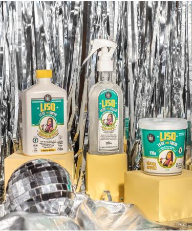 Lola From Rio - Liso Leve and Solto - Spray Anti-Frizz Reduces Frizz for Straight Hair Thermo-Activated 6.76 Fl Oz - Buy Online on GoSupps.com