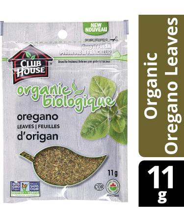 Club House Quality Natural Herbs & Spices Organic Oregano Leaves 11g - Buy Online on GoSupps.com