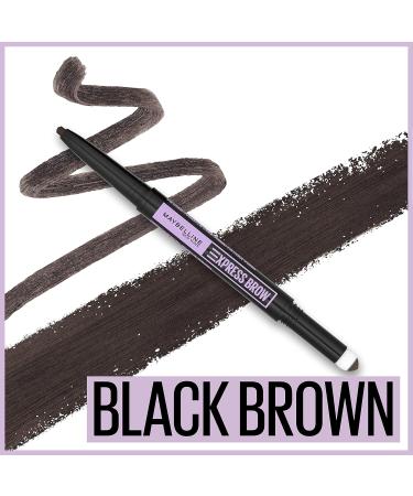 Buy Maybelline New York Express Brow Satin Duo - Eyebrow Pencil & Powder No. 05 Black Brown | International Shipping - Buy Online on GoSupps.com