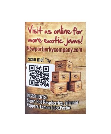 Handcrafted Gourmet Raspberry Jalapeno Jam - Fat Free, Gluten Free & All Natural - 1.25 lb (Pack of 1) - Buy Online on GoSupps.com
