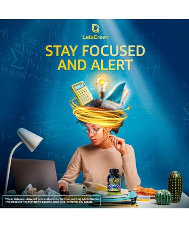 Organic Lions Mane Supplement Capsules - 240 Real Mushrooms Lion's Mane Capsules with Ginkgo Biloba Herb Bacopa Monnieri L Theanine L Tyrosine - Mushroom Complex for Daily Wellness 120 Count (Pack of 2) - Buy Online on GoSupps.com