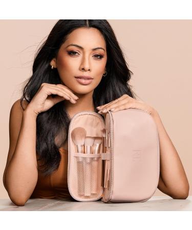 Real Techniques New Nudes Uncovered Bag Cosmetic Bag Travel Bag For Makeup Waterproof Design Toiletry Makeup & Brush Organizer 1 Count - Buy Online on GoSupps.com