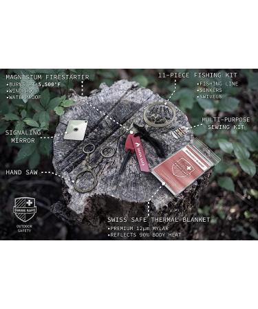 200-Piece Professional First Aid Kit with Emergency Medical Supplies for Home, Car, Work, Camping, Hunting, Hiking - Buy Online on GoSupps.com