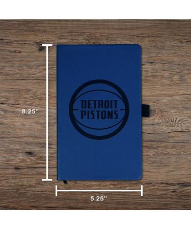NBA Detroit Pistons Laser-Engraved Color Notepad  5.25 x 8.25-inches - Buy Online on GoSupps.com