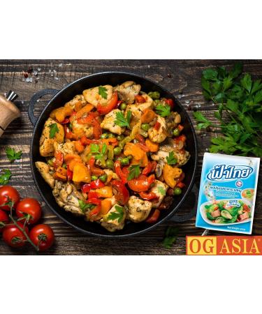 Fa Poudre d' pices pour poulet tha landais - Saveur tha landaise authentique - OG ASIA - 400 g (400 g porc) - Buy Online on GoSupps.com