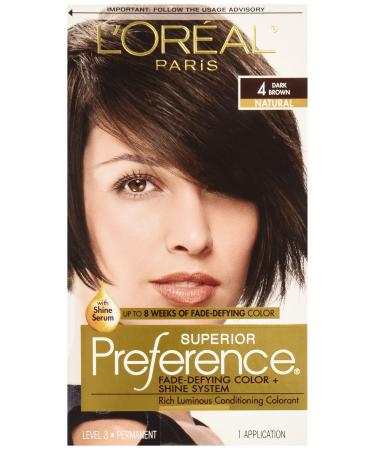 L'Oreal Preference #4 Dark Brown 1 ct