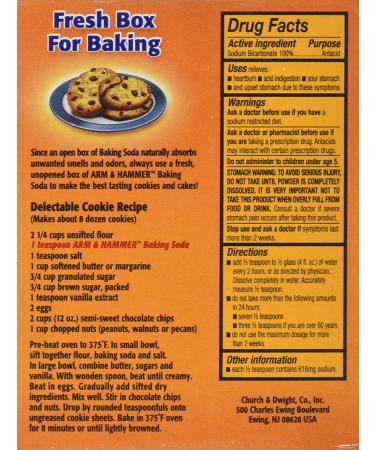 Arm & Hammer Baking Soda  16 Oz - Buy Online on GoSupps.com