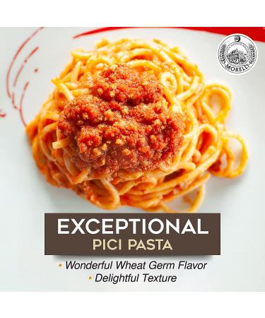 Morelli Pici Pasta di Toscana - Gourmet Italian Organic Noodles - Made in Italy from Durum Wheat Semolina - 17.6oz - Buy Online on GoSupps.com