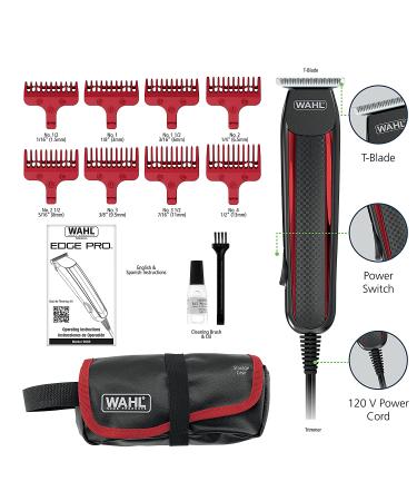 Wahl Edge Pro Bump Free Beard Trimmer Kit for Men - Model 9686-300 - Buy Online on GoSupps.com