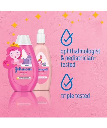 Johnson's Baby Shiny Soft Kids' Shampoo - Tear-Free Formula with Argan Oil & Silk Proteins - 13.6 Fl Oz - Buy Online on GoSupps.com