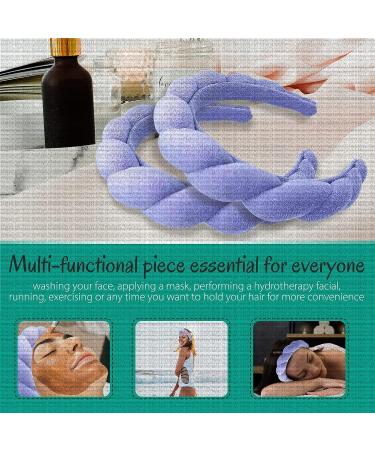 Mimi and Co Spa Headband - Sponge & Terry Cloth Fabric for Skincare, Makeup Removal, Shower - Hair Accessories - Buy Online on GoSupps.com