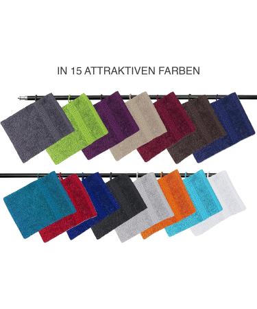 Buy Class Home Collection Washing Gloves - 100% Cotton 4-Pack 500 g/m | Bordeaux 16x21 cm | Fantry Washcloth Set - International Shipping Available - Buy Online on GoSupps.com