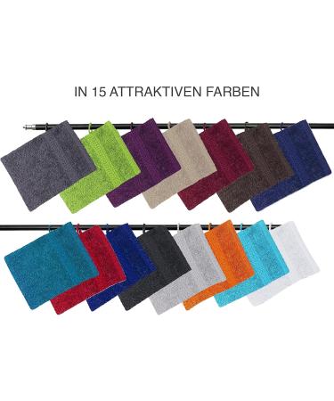 Class Home Collection Washing Gloves | Fantry Washcloth Set | 4pcs | 500 g/m | 100% Cotton | Terra 16x21 cm | International Shipping Available - Buy Online on GoSupps.com