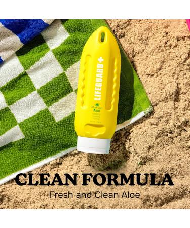 LIFEGUARD After Sun Aloe Gel - Cooling and Soothing Aloe Gel for After Sun Care and Sunburn Relief Instant Hydration and Moisturizer Lightweight Texture - 8 fl. oz. - Buy Online on GoSupps.com