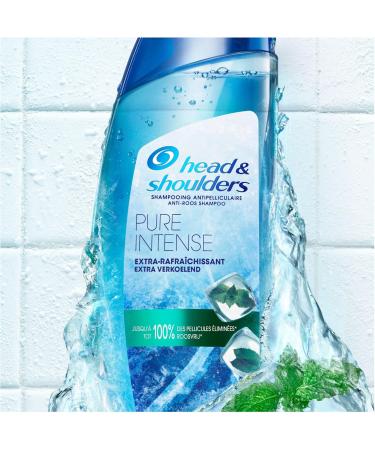 Head & Shoulders Pure Intense Extra-Refreshing Menthol Shampoo 2x250ml - Buy Online on GoSupps.com