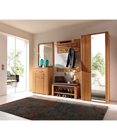 Stella Trading Nature Plus Cloakroom Pane - Small Beech Wood Wall Hook for Jackets & Bags | 90x45x32 cm | Durable and Stylish Storage Solution - Buy Online on GoSupps.com