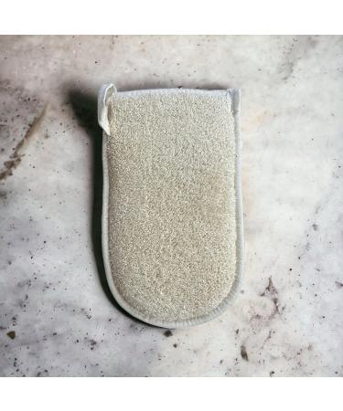 Double-Sided Exfoliating Loofah Glove Pad | Natural Organic Body Scrubber for Men & Women | Deep Exfoliation Luffa - Shipping Worldwide - Buy Online on GoSupps.com