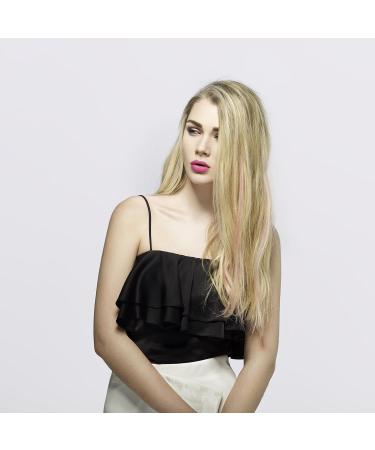 American Dream One-Piece 100% Human Hair Clip-In Extensions - V88 Pink - 46cm - Easy To Use Lustrous Volume - Buy Online on GoSupps.com